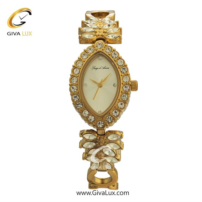 ساعت مچی اورجینال زنانه LdA طلایی | طلایی| نقره ای| کد رفرنس 2411